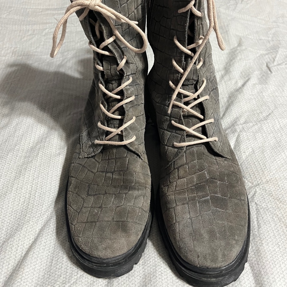 Suede Boots
